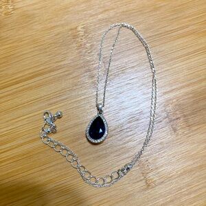 Sapphire Rhinestone Necklace ⭐️